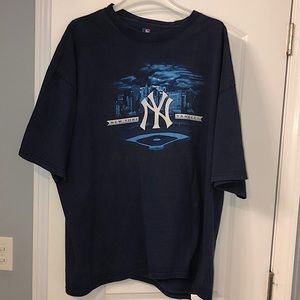 New York Yankees 3XL USED Skyline 100% Cotton Tee